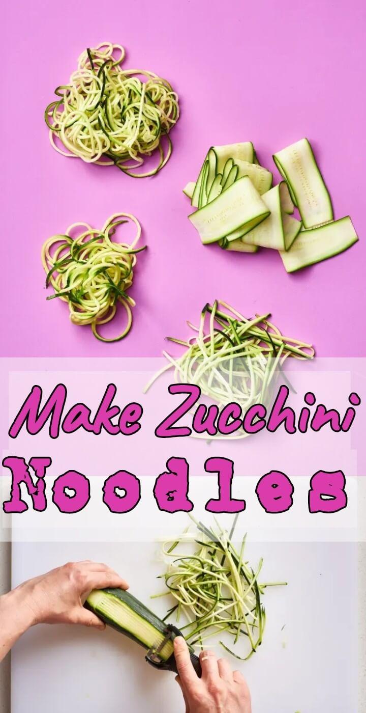 Make Zucchini Noodles