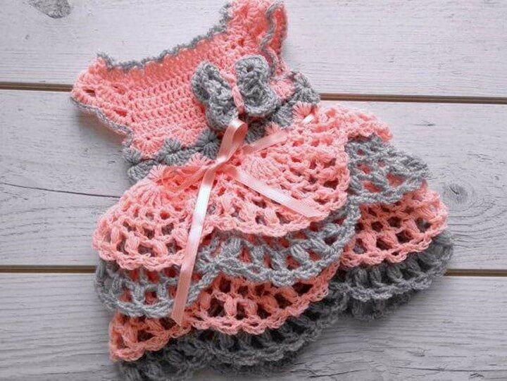 Amazing Crochet Baby Dress