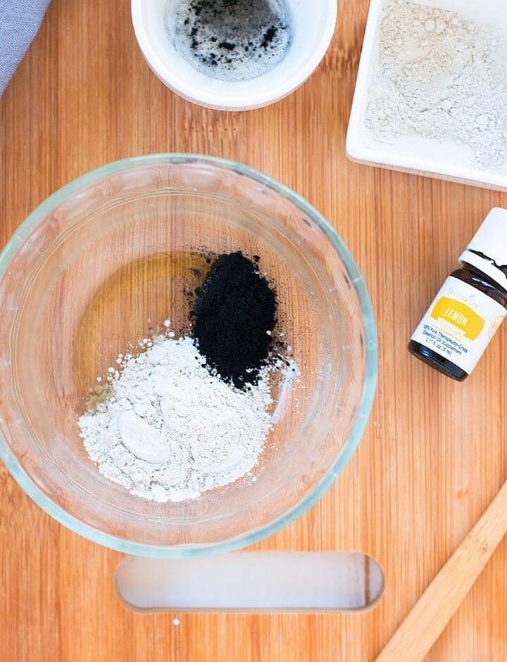 DIY Activated Charcoal Teeth Whitening