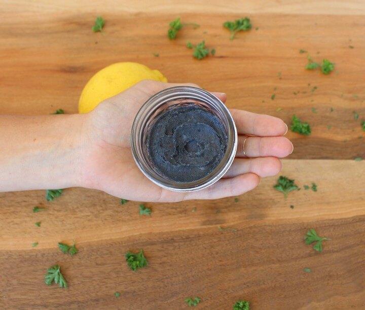 DIY Charcoal Whitening Toothpaste