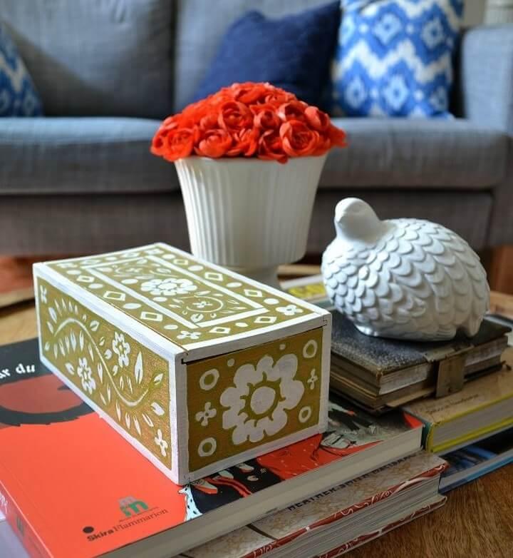 DIY Faux Inlay Box