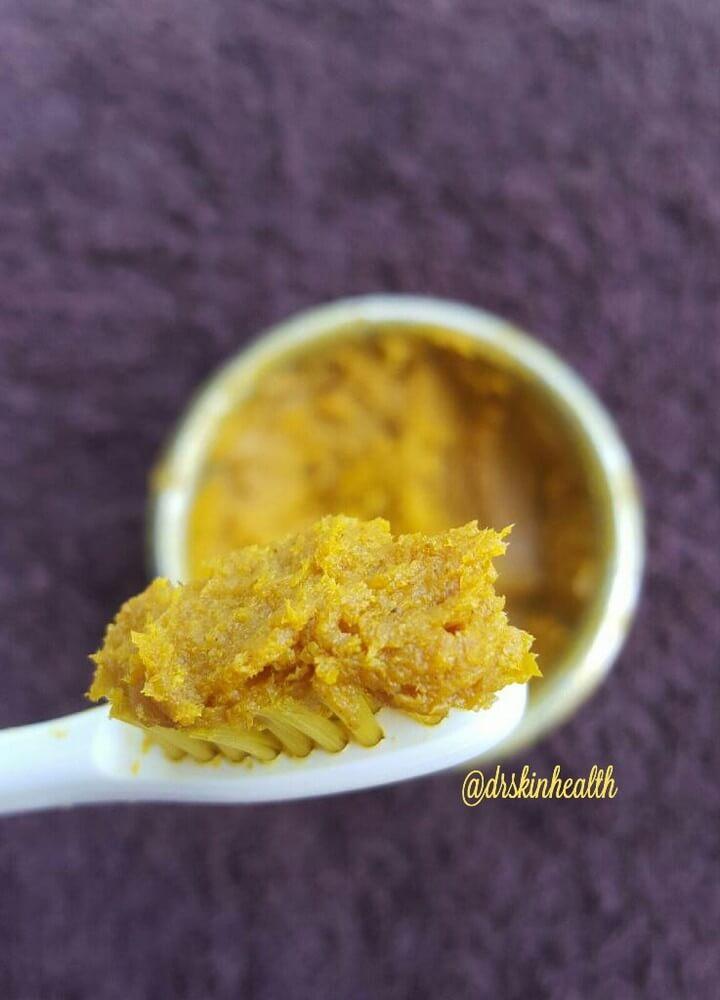 DIY Turmeric Coconut Oil Whitening Toothpaste