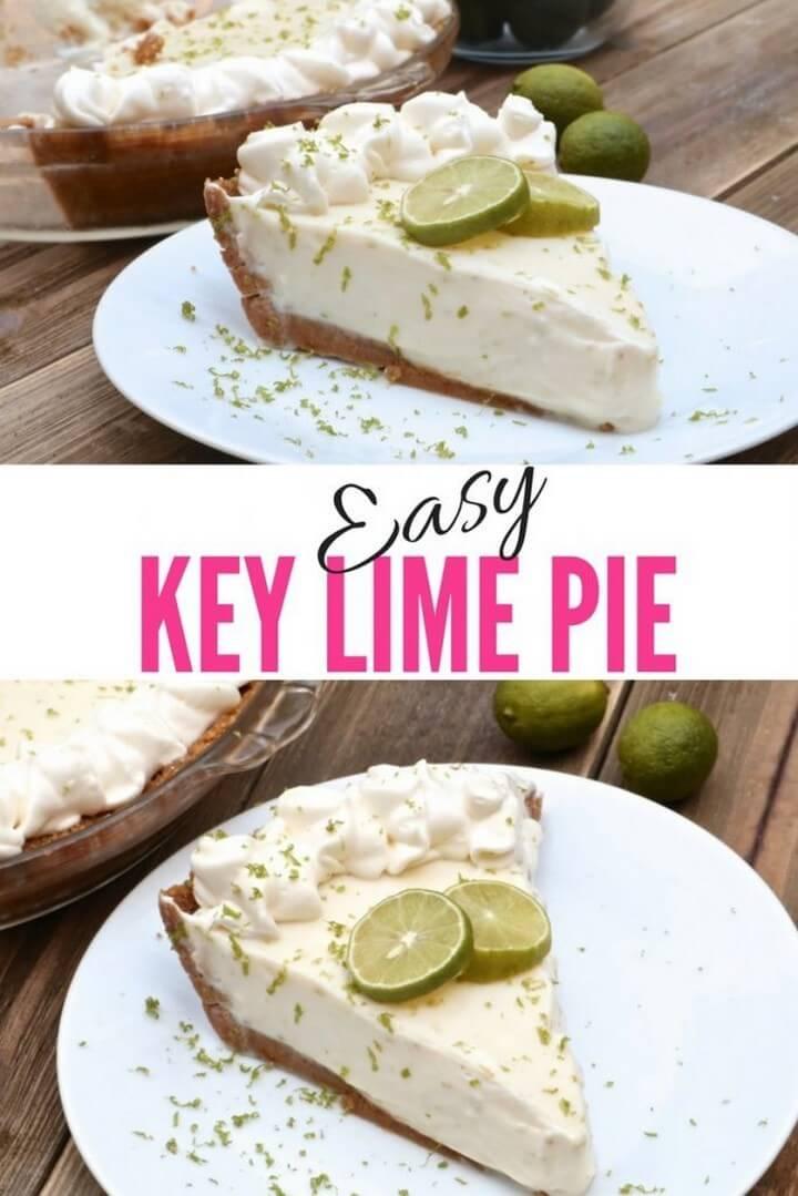 Delecious Easy Key Lime Pie Recipe