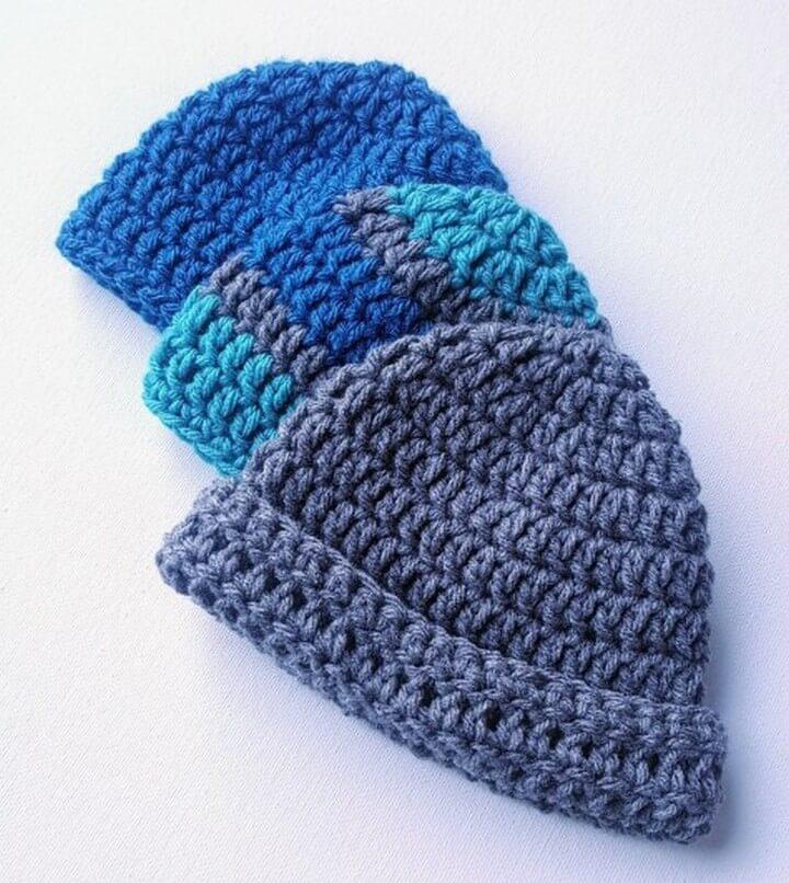Easy Baby Crochet Hat Pattern for Beginners