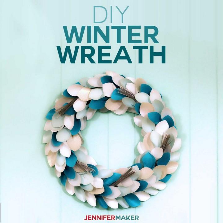 Easy To Make Winter Wreath