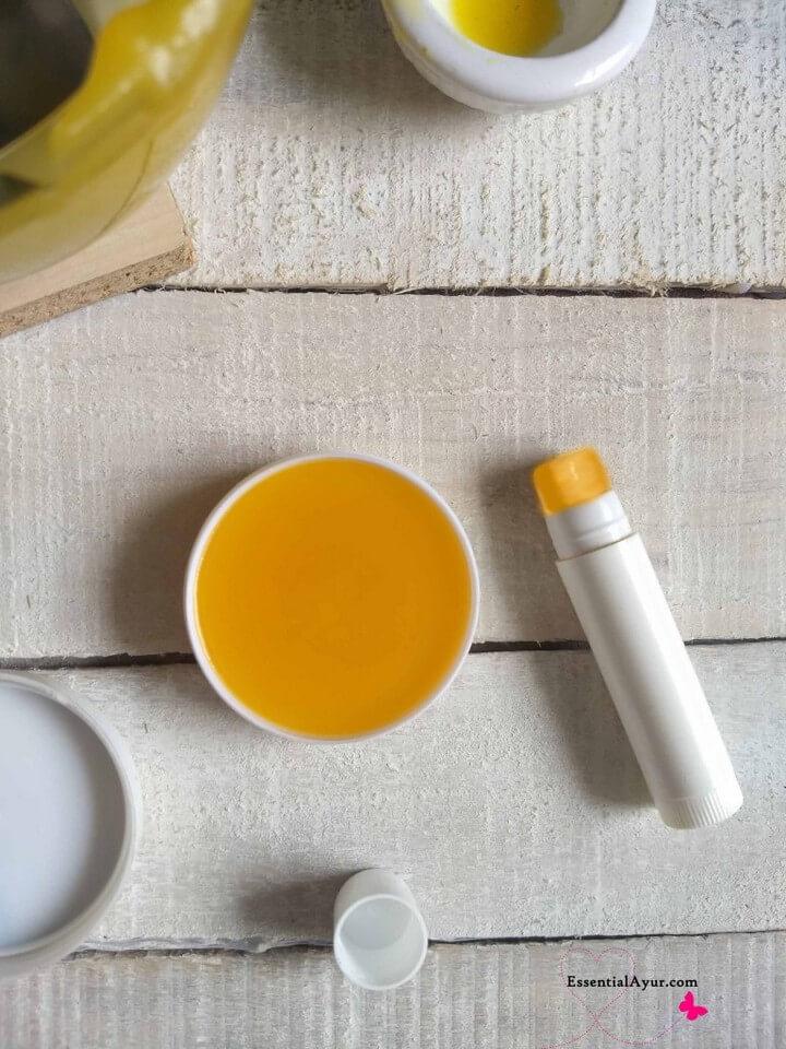 How To Make Lip Balm with Honey Clarified Butte