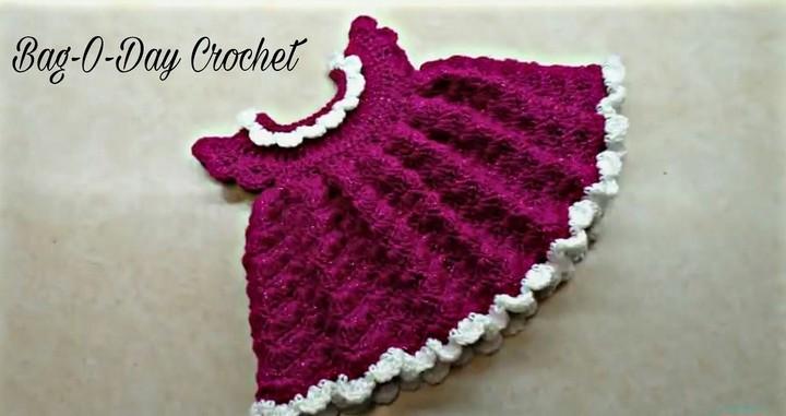 How to Crochet a Baby Dress