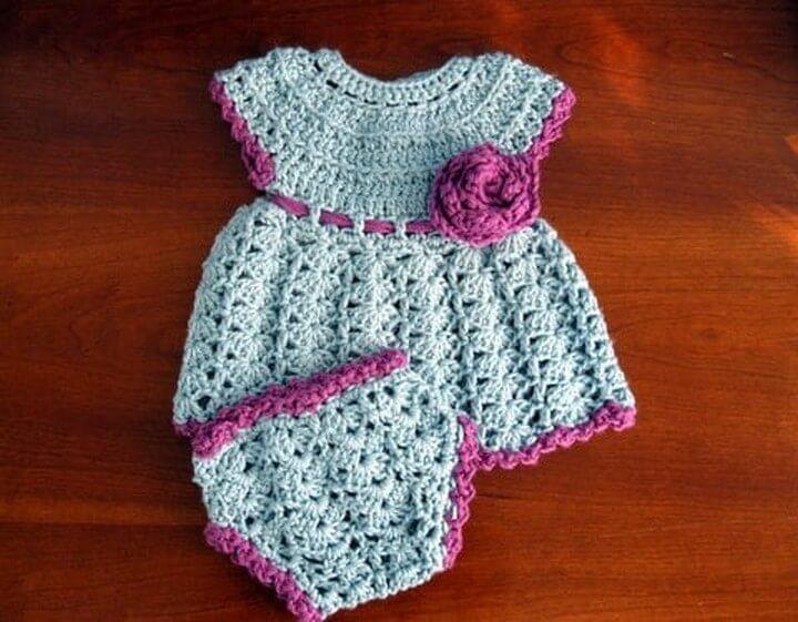 Loopit Crochet Baby Dress