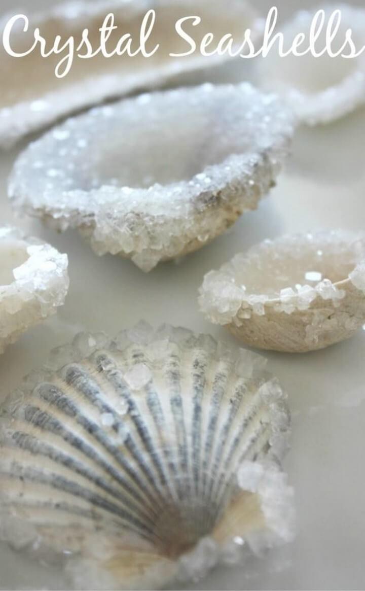 Easy To Make Crystal Encrusted Seashells, diy crafts with paper, diy crafts tutorials, diy crafts for girls, easy diy crafts, diy crafts youtube, diy crafts for kids, diy crafts for home decor, diy crafts to sell, diy projects for home, easy diy projects for home, diy projects for men, diy projects for bedroom, fun diy projects for adults, diy projects for kids, diy projects youtube, diy projects electronics, diytomake.com