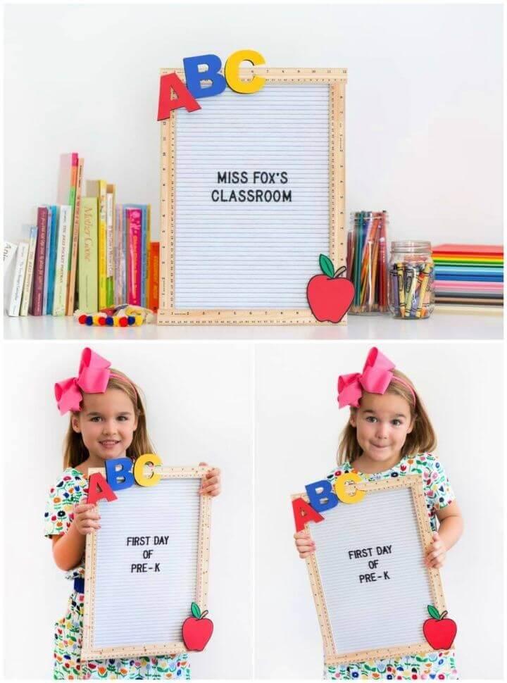 DIY Back To School Teacher Gift Idea