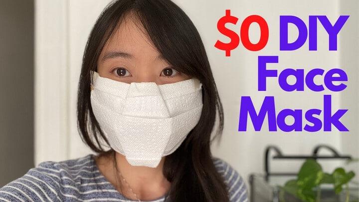 Quick Easy DIY Face Mask