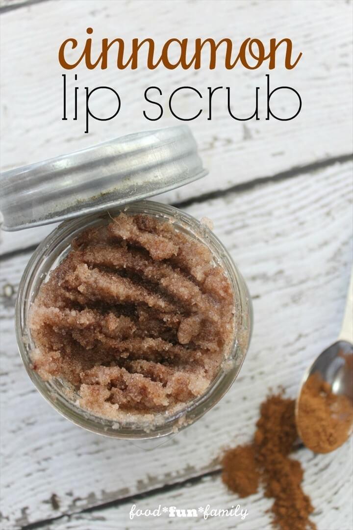 DIY Cinnamon Lip Scrub