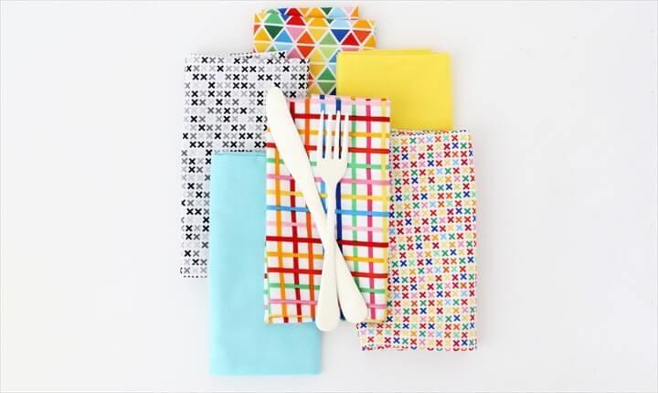 DIY Cloth Napkins