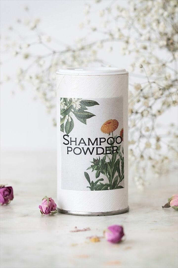 DIY Dry Shampoo Recipes with Arrowroot Powder