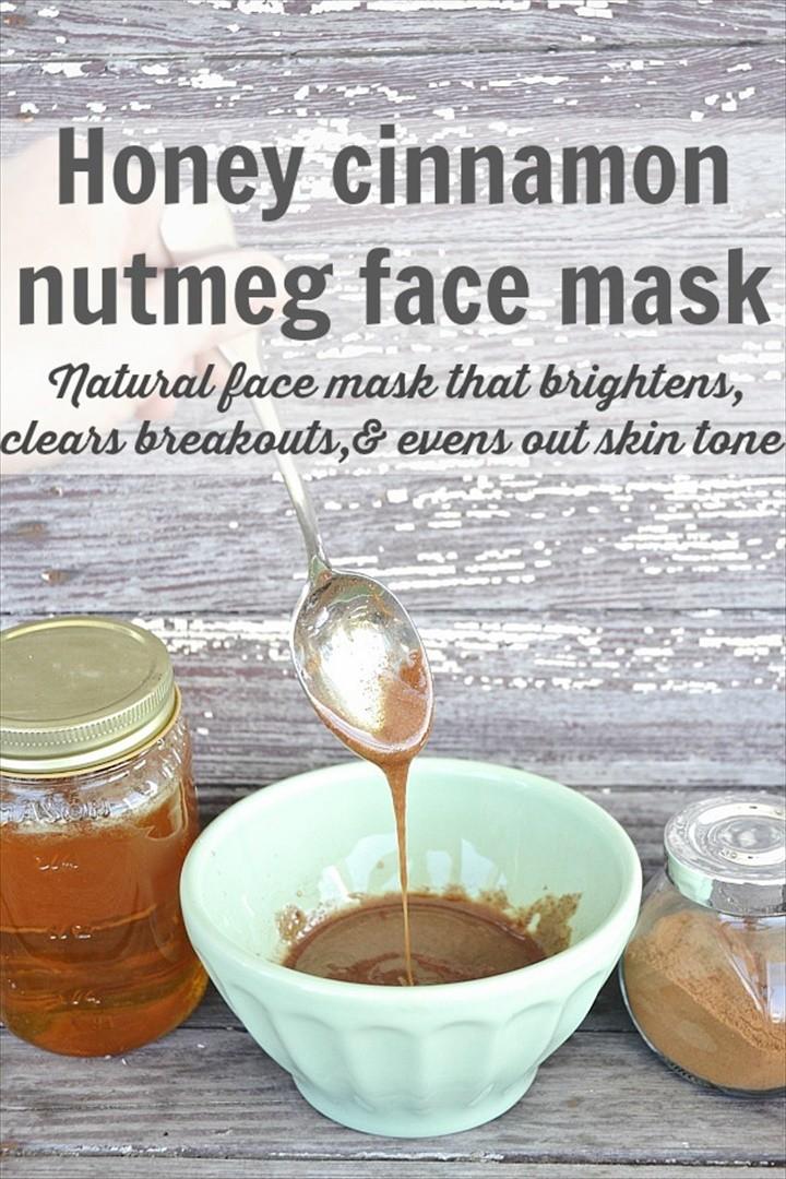 DIY Honey Cinnamon Nutmeg Face Mask