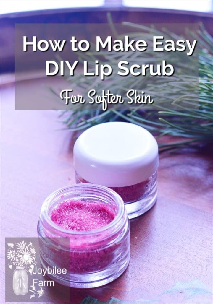 Easy DIY Lip Scrub for Softer Skin