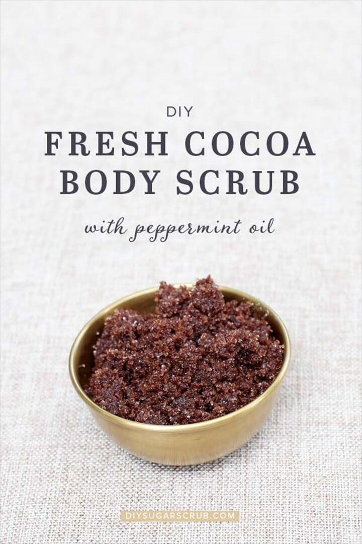 Fresh Cocoa Body Scrub Recipe