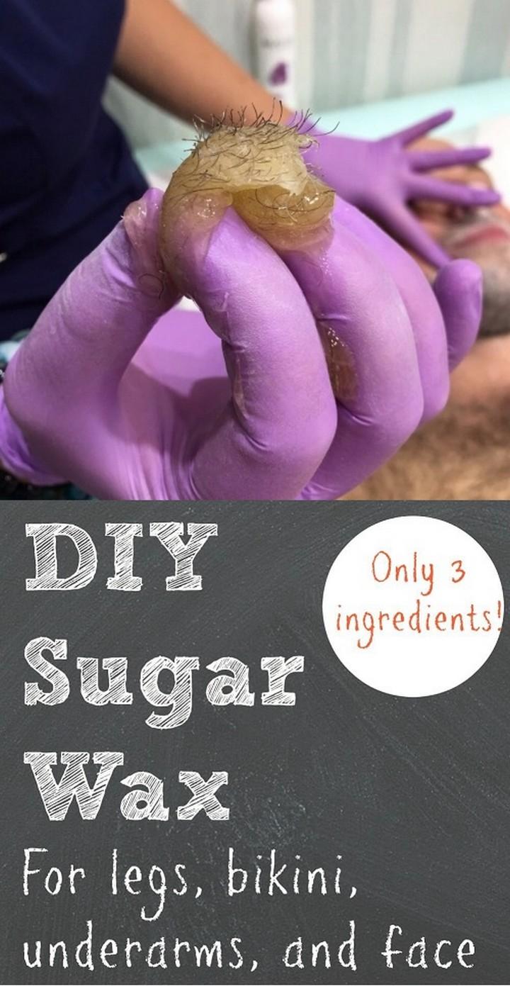 How to Make Sugar Wax at Home With Only 3 Ingredients