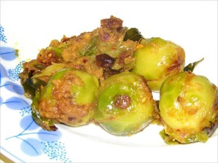 Stuffed Brussel Sprouts Curry