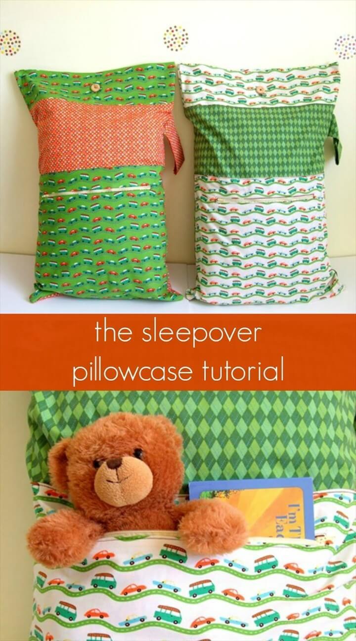 The Sleepover Pillowcase Tutorial