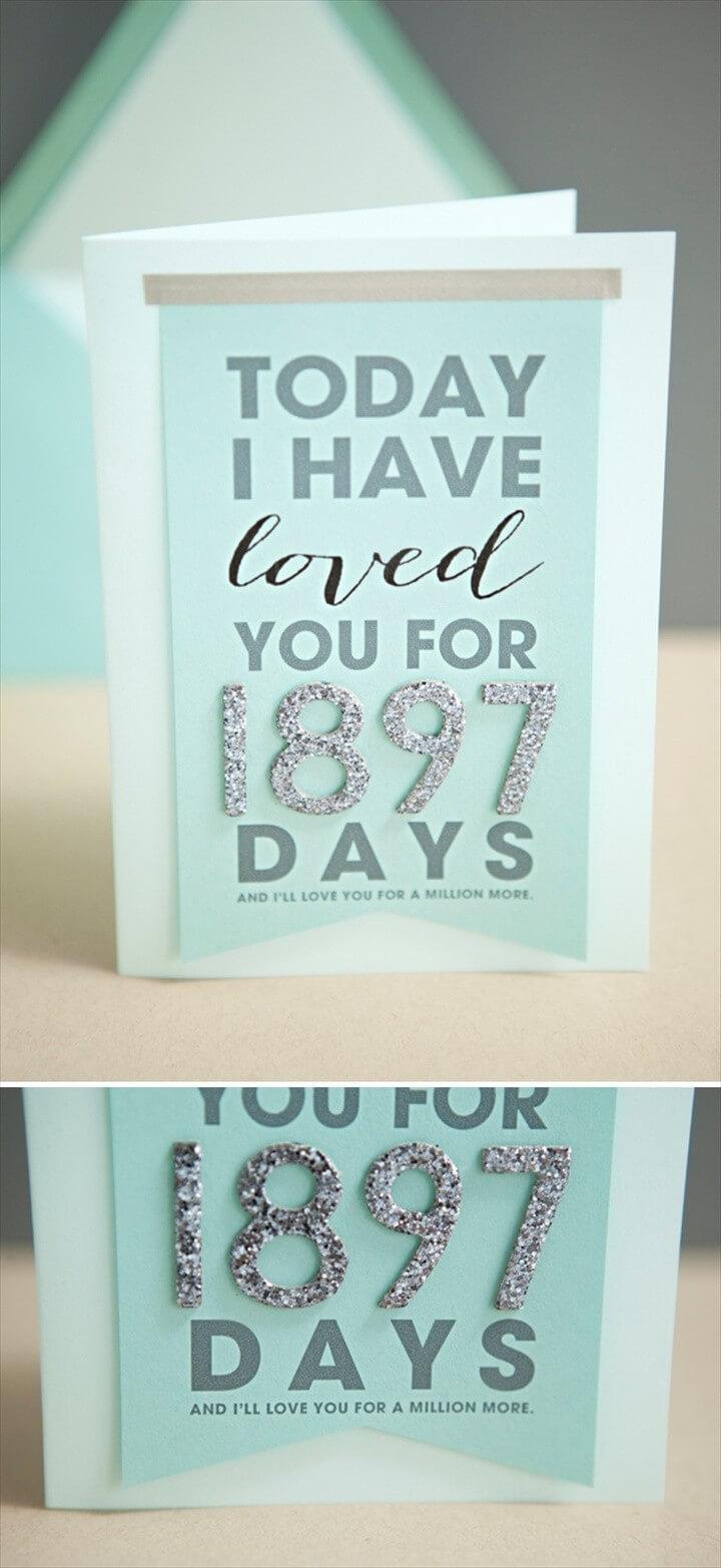 Today I Have Loved You For Card