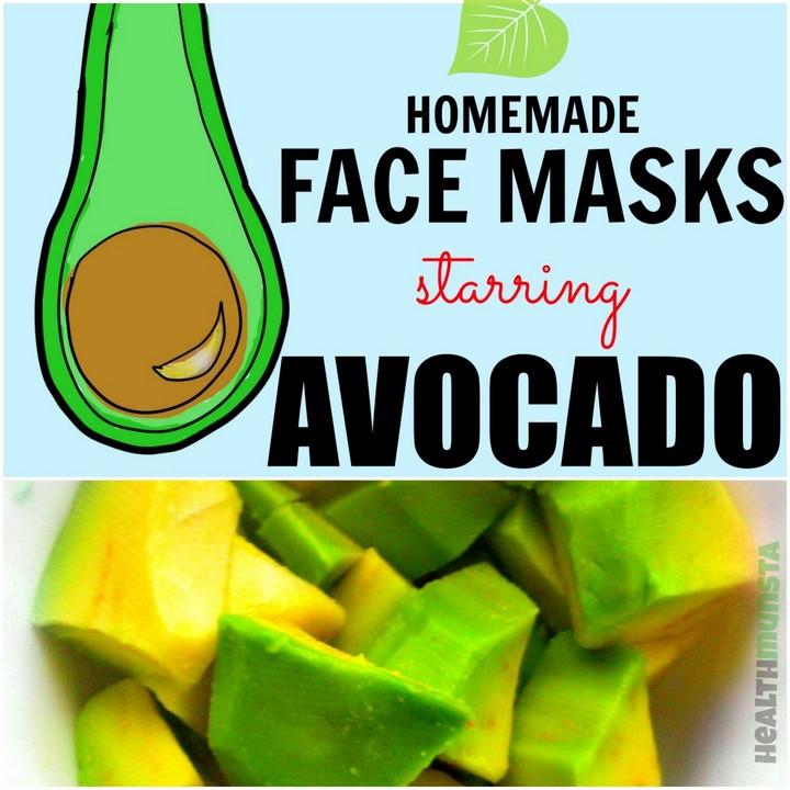 Amazing Avocado Face Mask Recipes