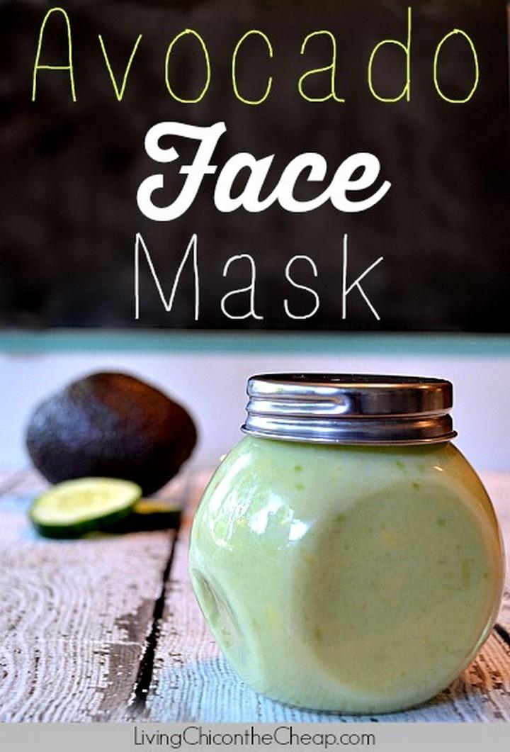 AmazingDIY Avocado Face Mask
