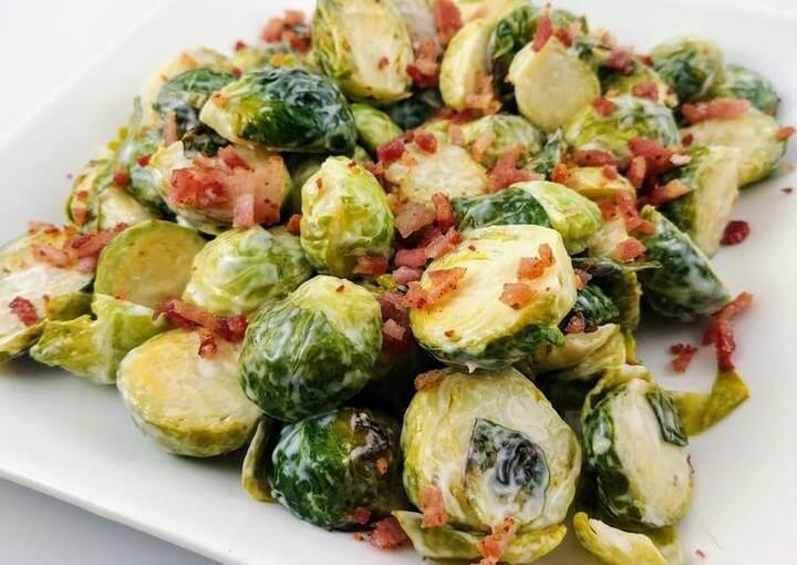 Bacon Ranch Brussels Sprouts Recipe