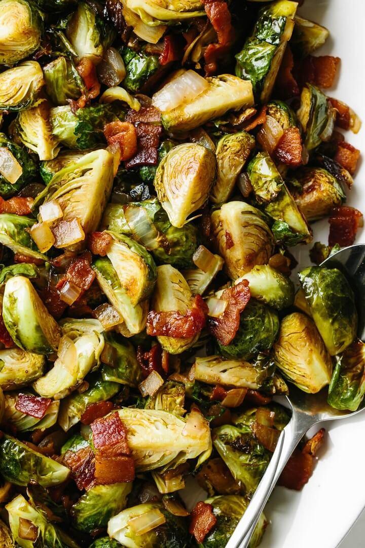Balsamic Bacon Brussels Sprouts 1