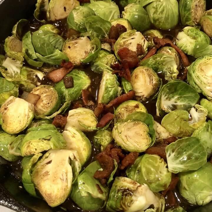 Bellas Brussels Sprouts with Bacon