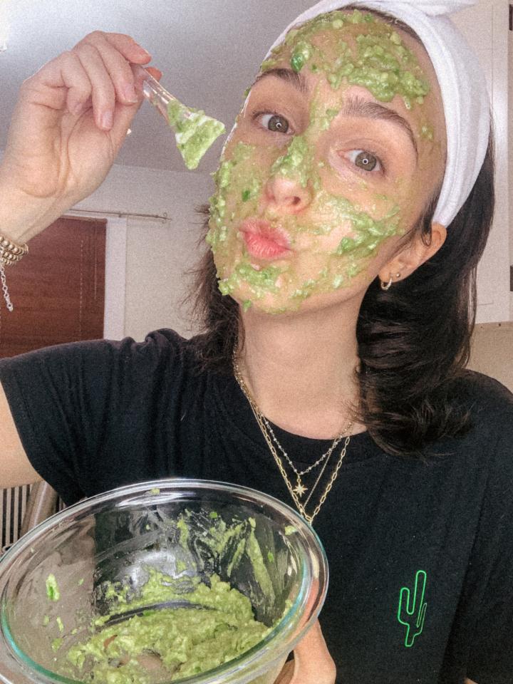DIY Avocado Coconut Oil Face Mask for Glowing Skin