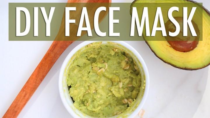 DIY Avocado Face Mask for Clear Skin