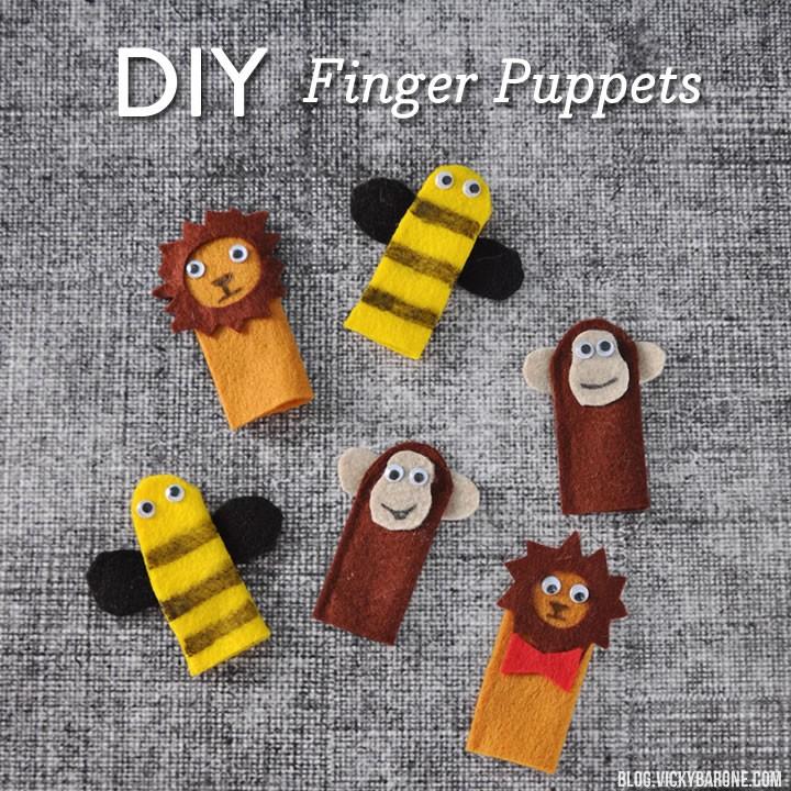 DIY Finger Puppets