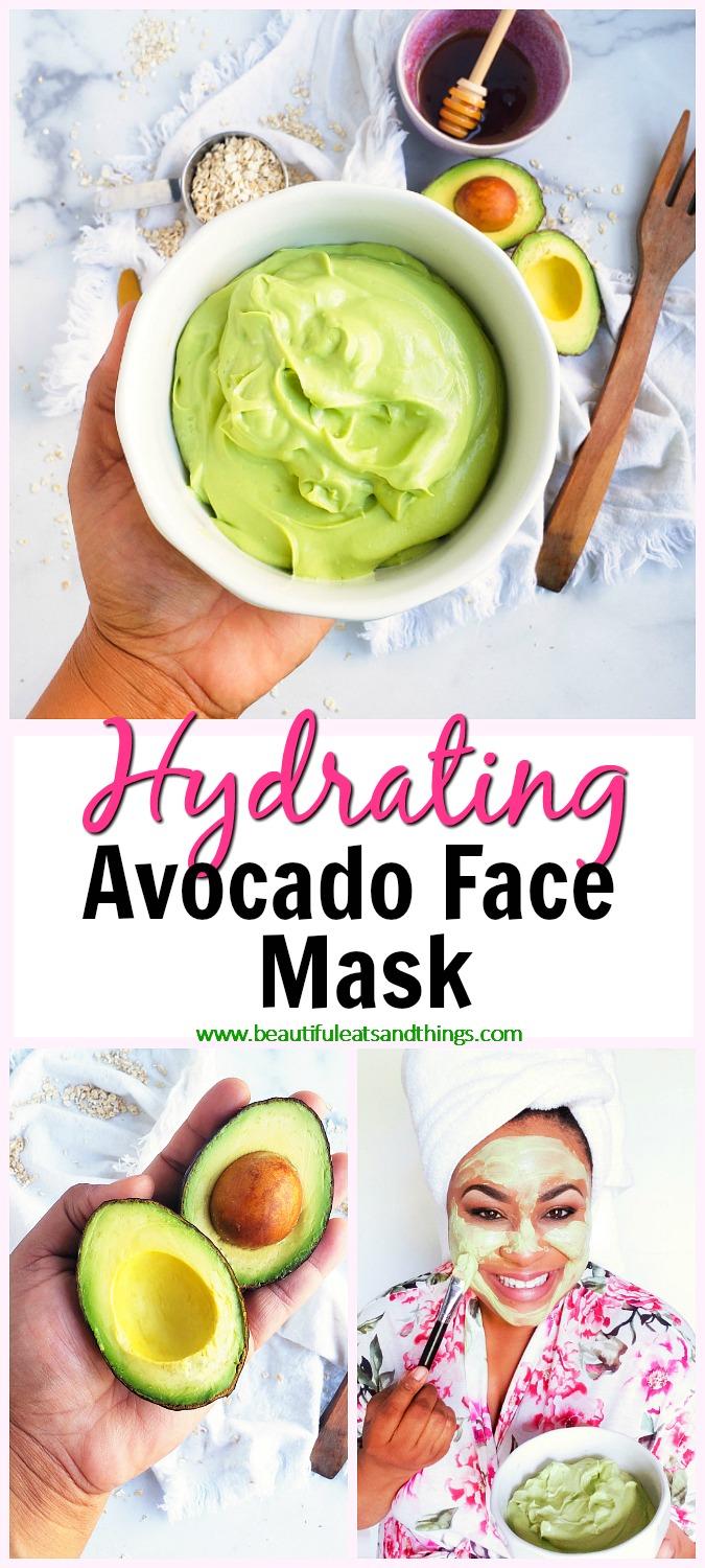 DIY Hydrating Avocado Face Mask 1