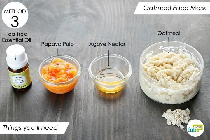 DIY Oatmeal Face Mask