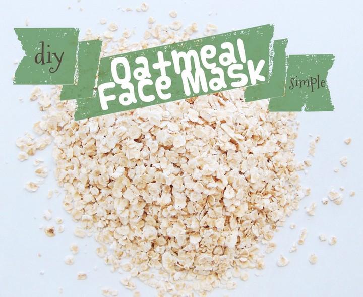 DIY Oatmeal Face mask To Get Rid Of Blackheads