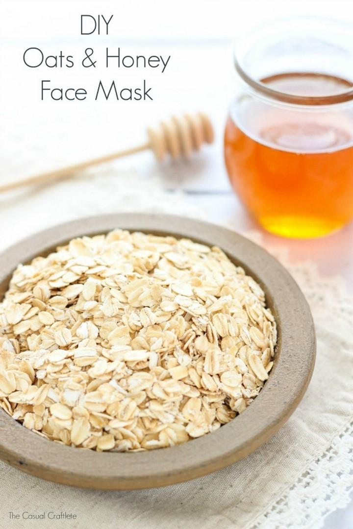 DIY Oats and Honey Face Mask