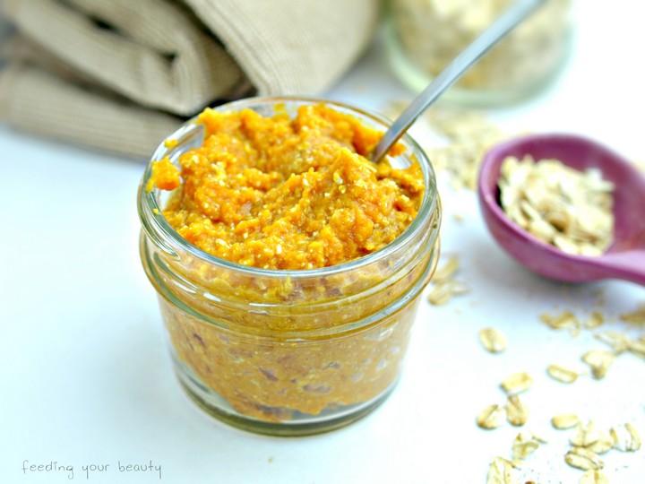 DIY Pumpkin Oat Face Mask All Natural and Vegan