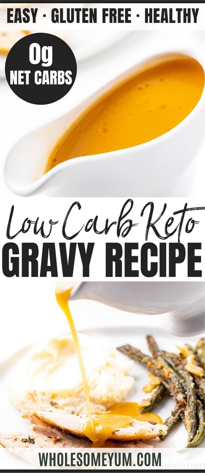 Easy Low Carb Keto Gravy Recipe