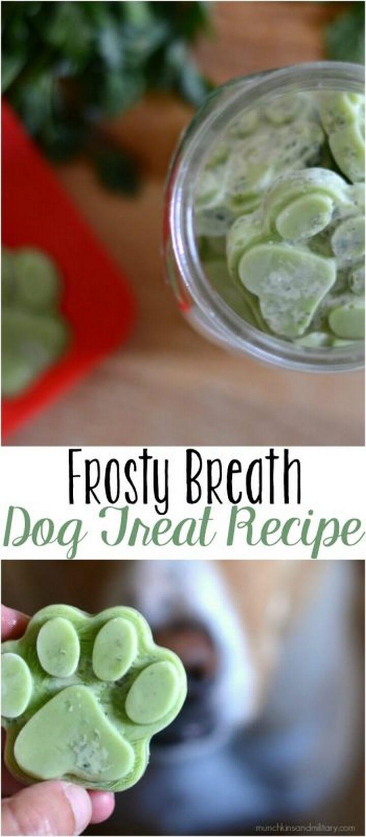 Frosty Breath Homemade Dog Treat Recipe