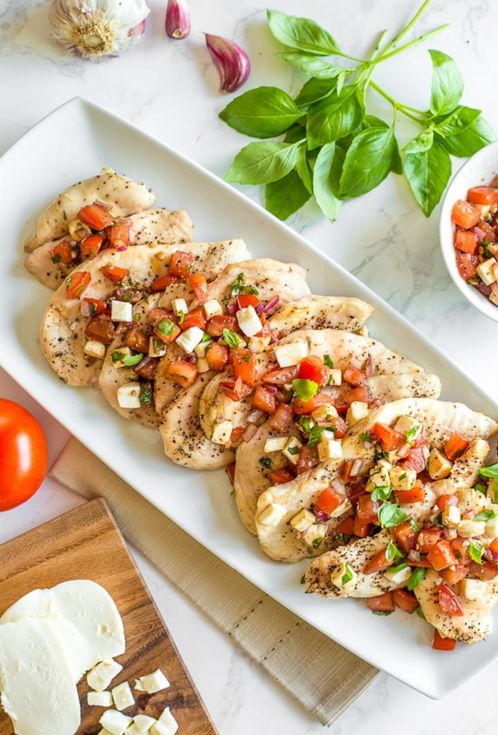 Grilled Bruschetta Chicken