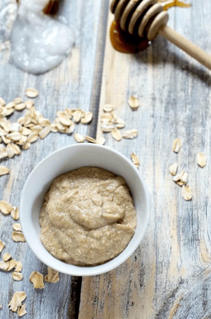 Honey Oatmeal Homemade Face Mask