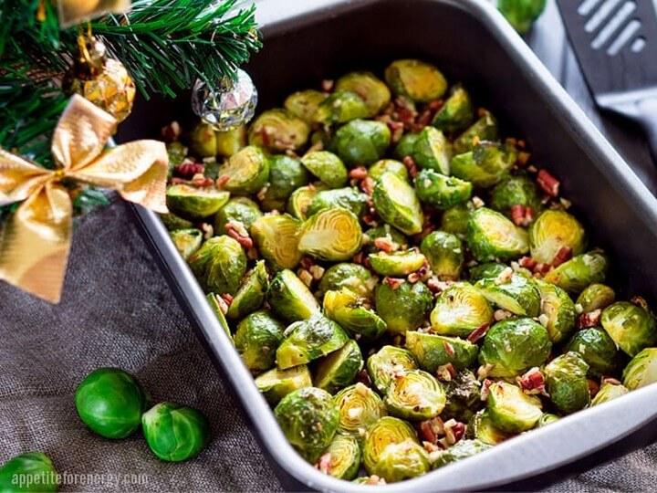 Low Carb Easy Bacon Brussels Sprouts