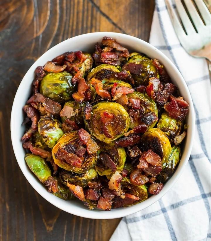 Maple Bacon Brussels Sprouts 1