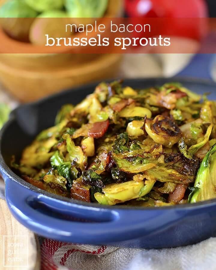 Maple Bacon Brussels Sprouts 3
