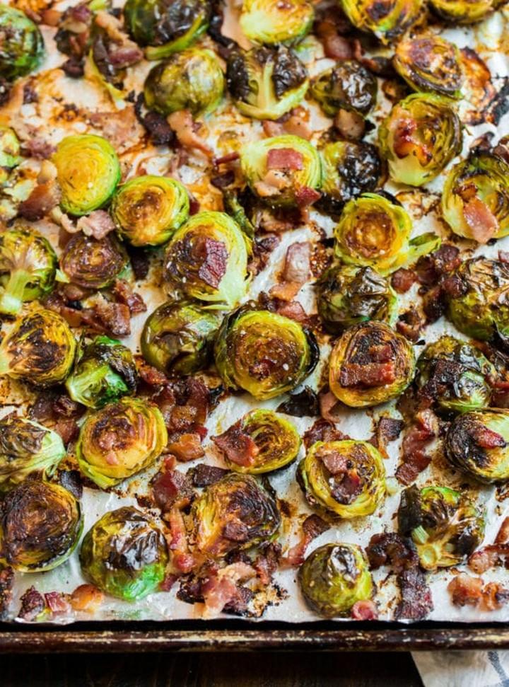 Maple Bacon Brussels Sprouts 7