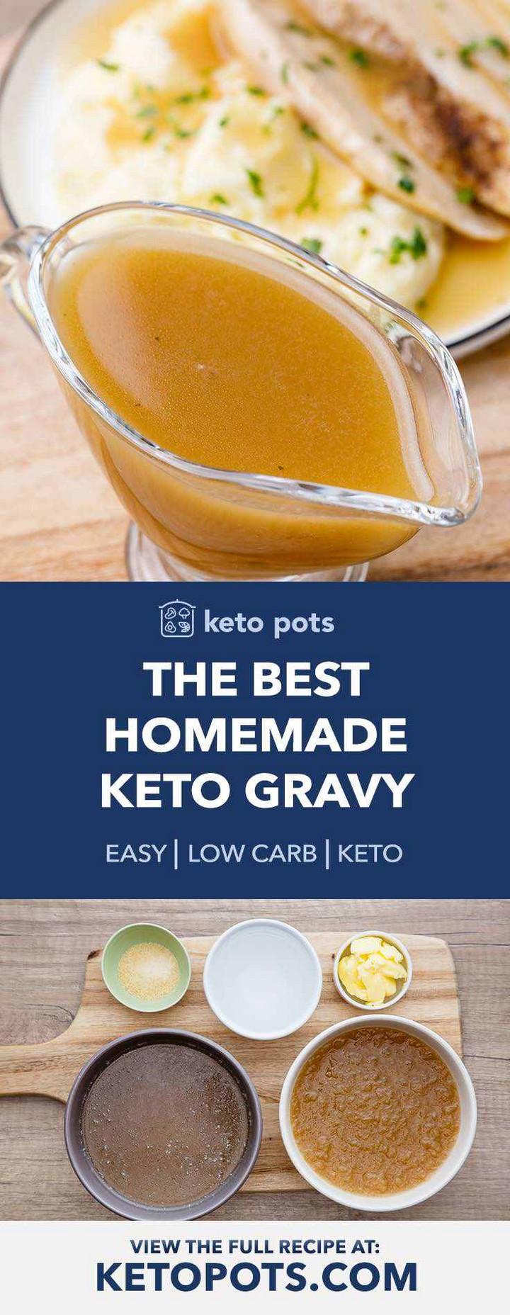 Quick Easy Keto Gravy That Works for Any Meal