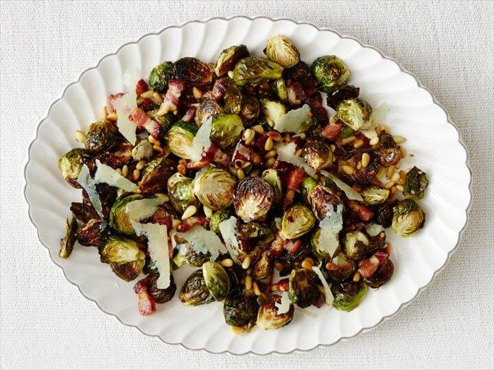 Roasted Brussels Sprouts with Bacon 1