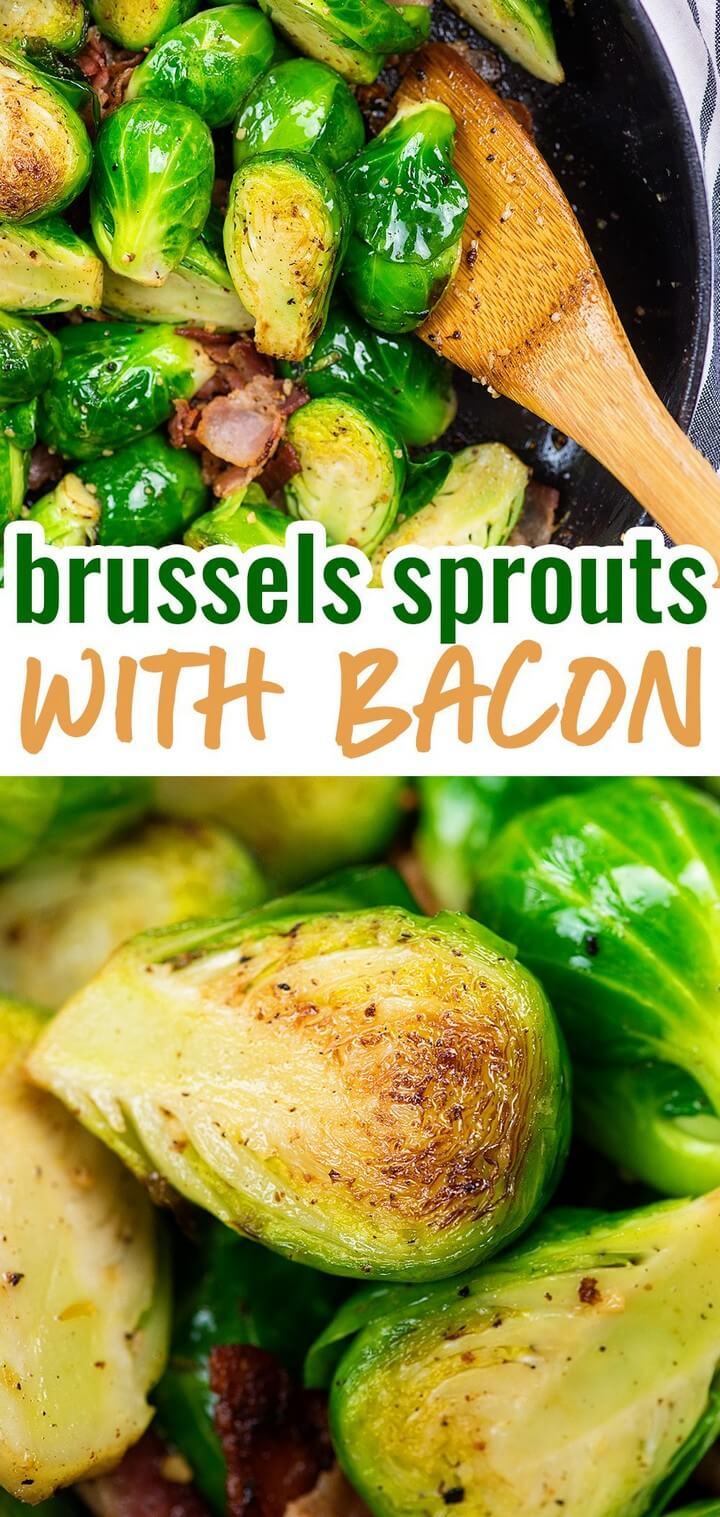 The BEST Brussels Sprouts and Bacon