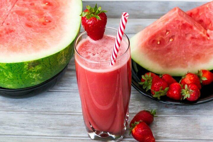 Watermelon Berry Juice